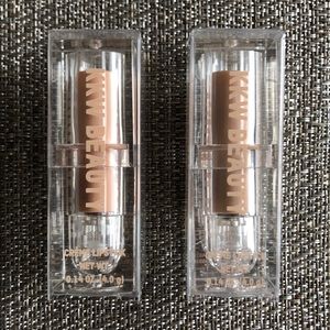 KKW Beauty lipsticks in Nude #6 and Nude #7